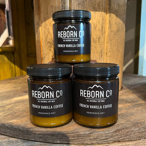 rebornco, soy candles