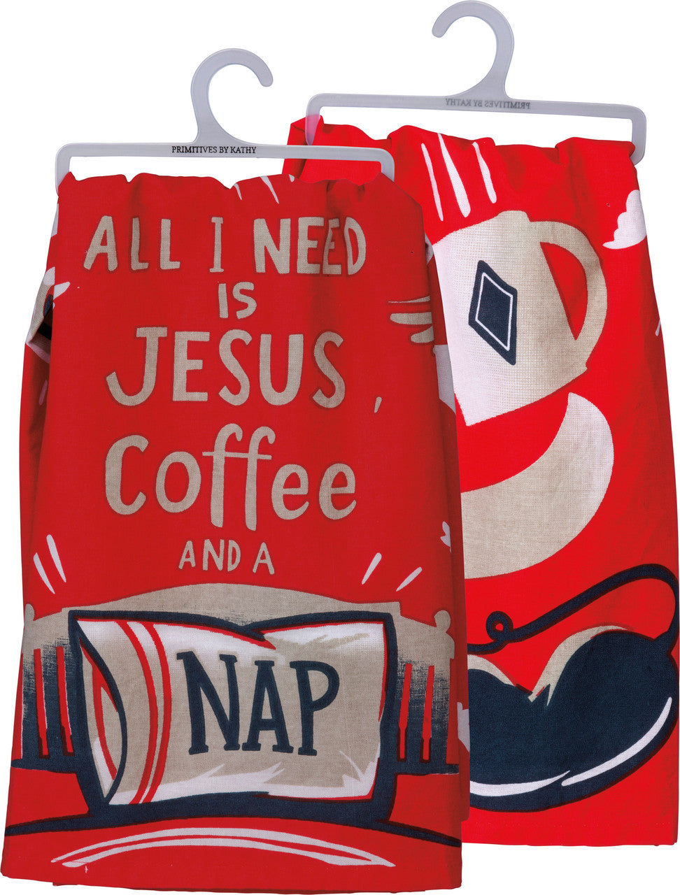 All I Need Is Jesus Coffee And A Nap Cotton Dish Towel