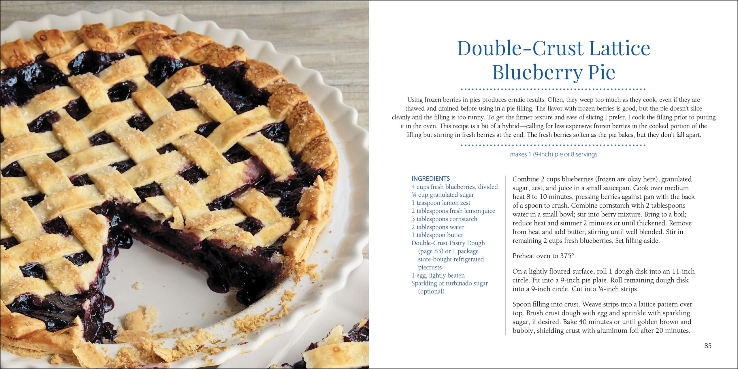 Blueberries 50 Tried & True Recipes