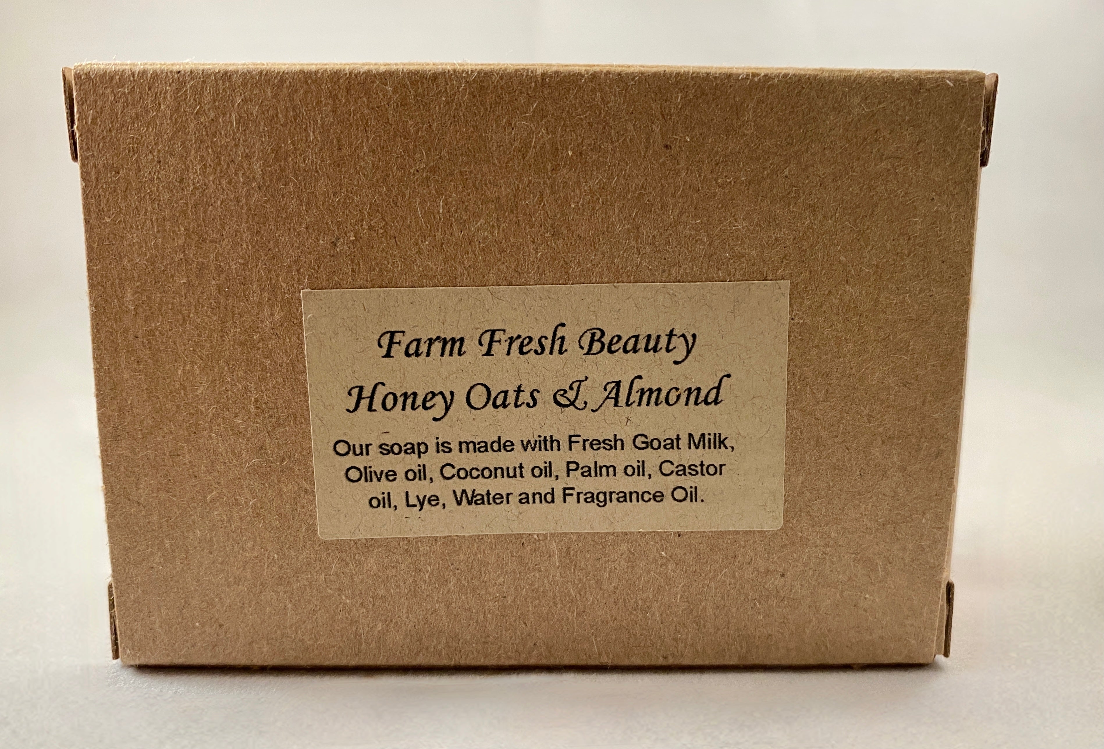 Farm Fresh Beauty | Honey Oats & Almond | Goat Milk Soap