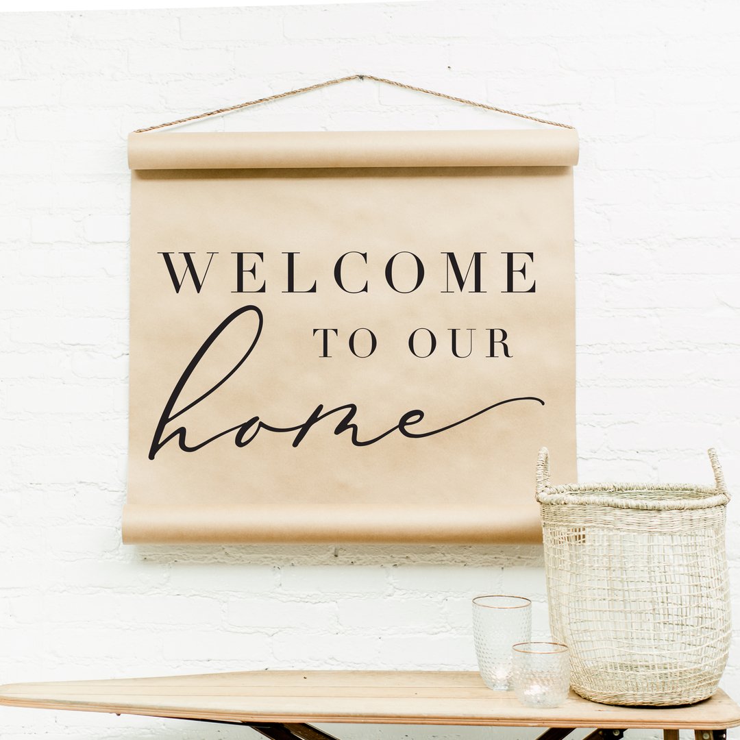 Welcome to our Home Scroll