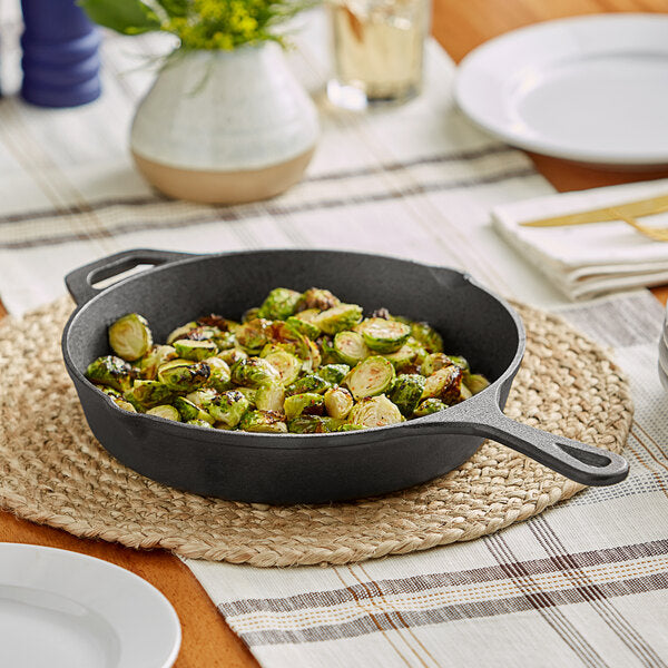 Valor 8 Pre-Seasoned Cast Iron Mini Round Skillet