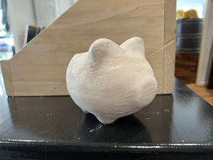 Open image in slideshow, Small Clay Pot Figure

