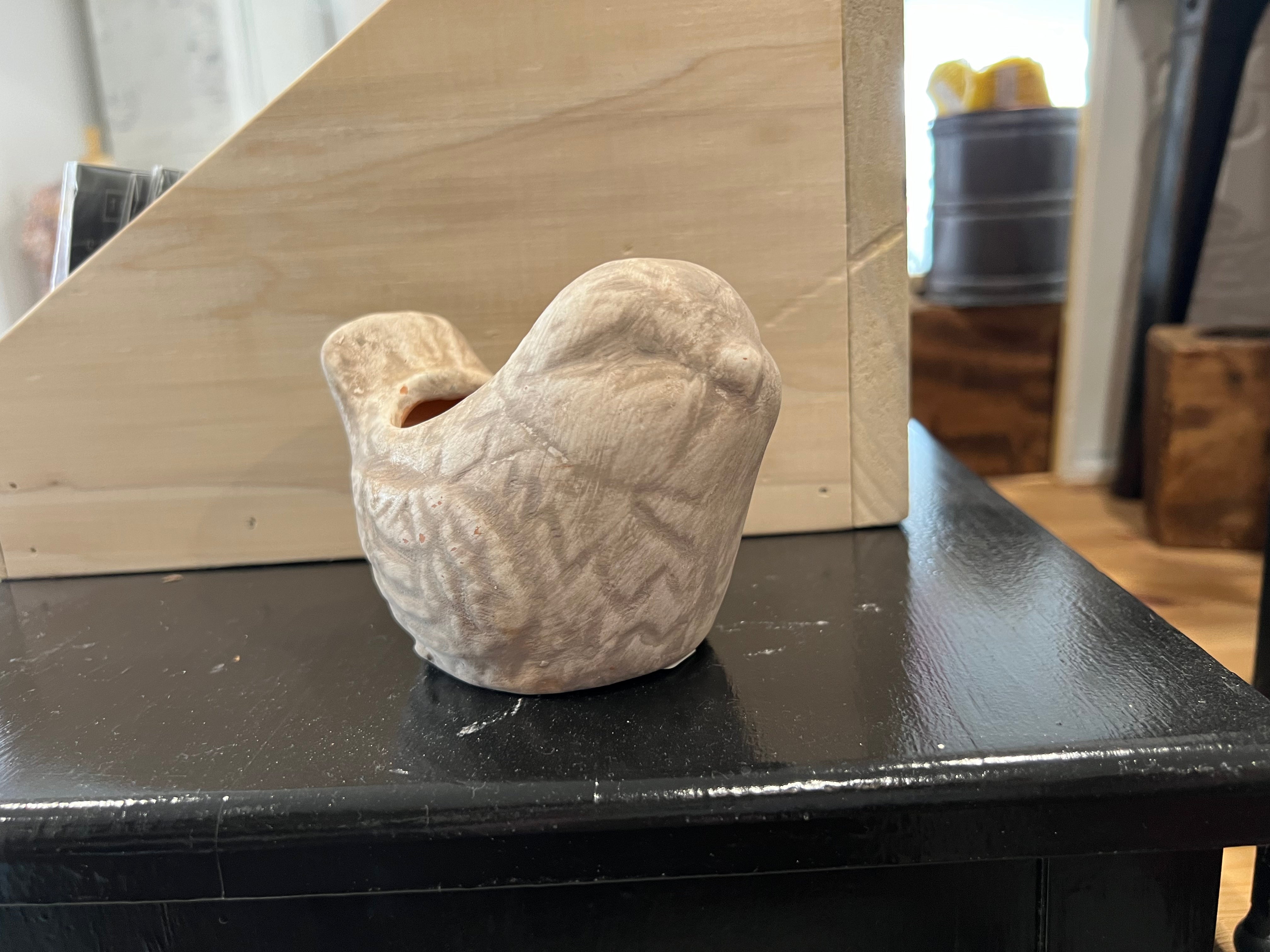 Small Clay Pot Figure