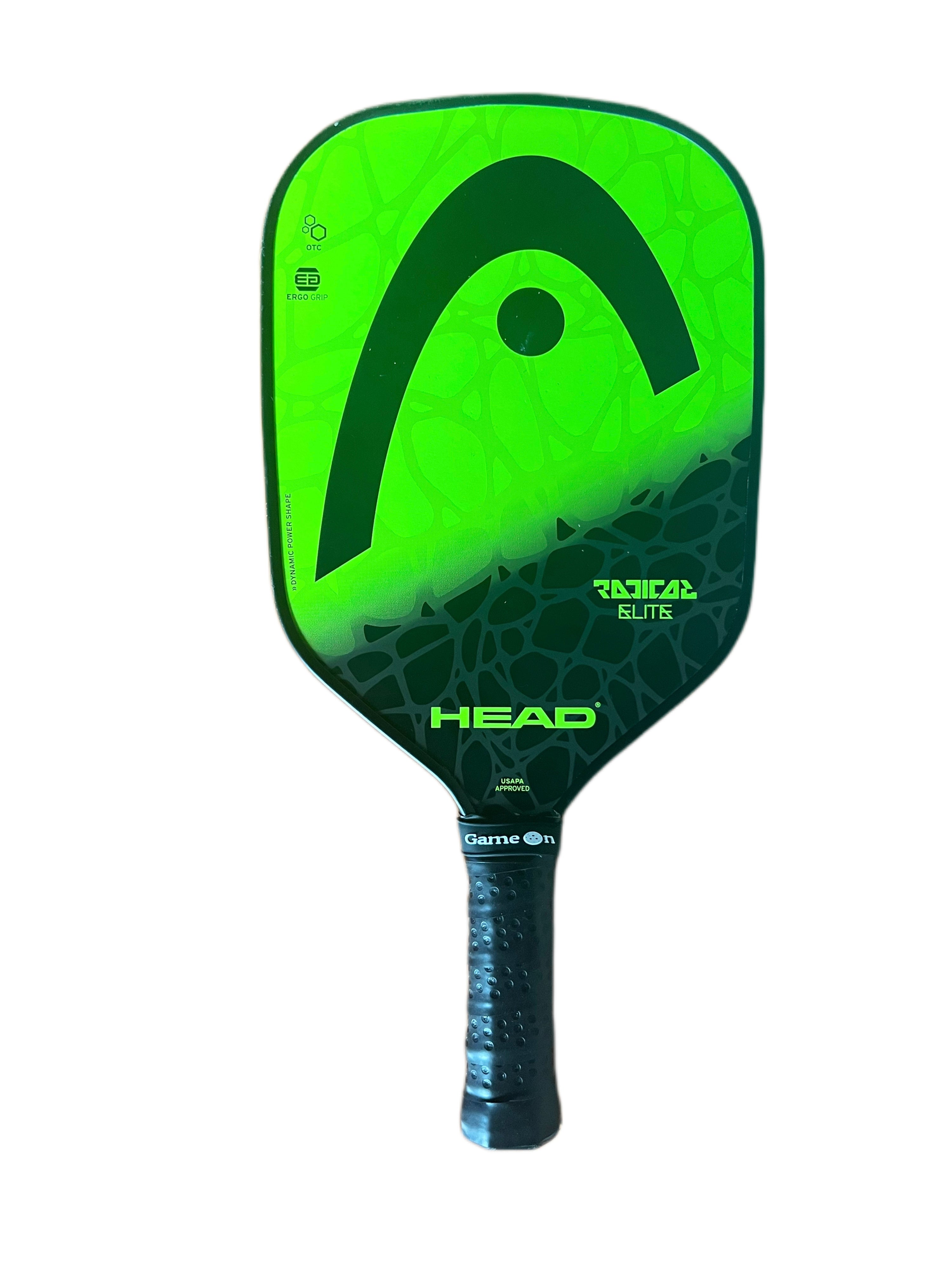 HEAD Cyber Elite Pickleball Paddle, Fiberglass Surface, Black/White Color, Starting to Medium Levels, 408 * 199mm HEAD Cyber Elite Pickleball Paddle, Fiberglass Surface, Black/White Color, Starting to Medium Levels, 408 * 199mm