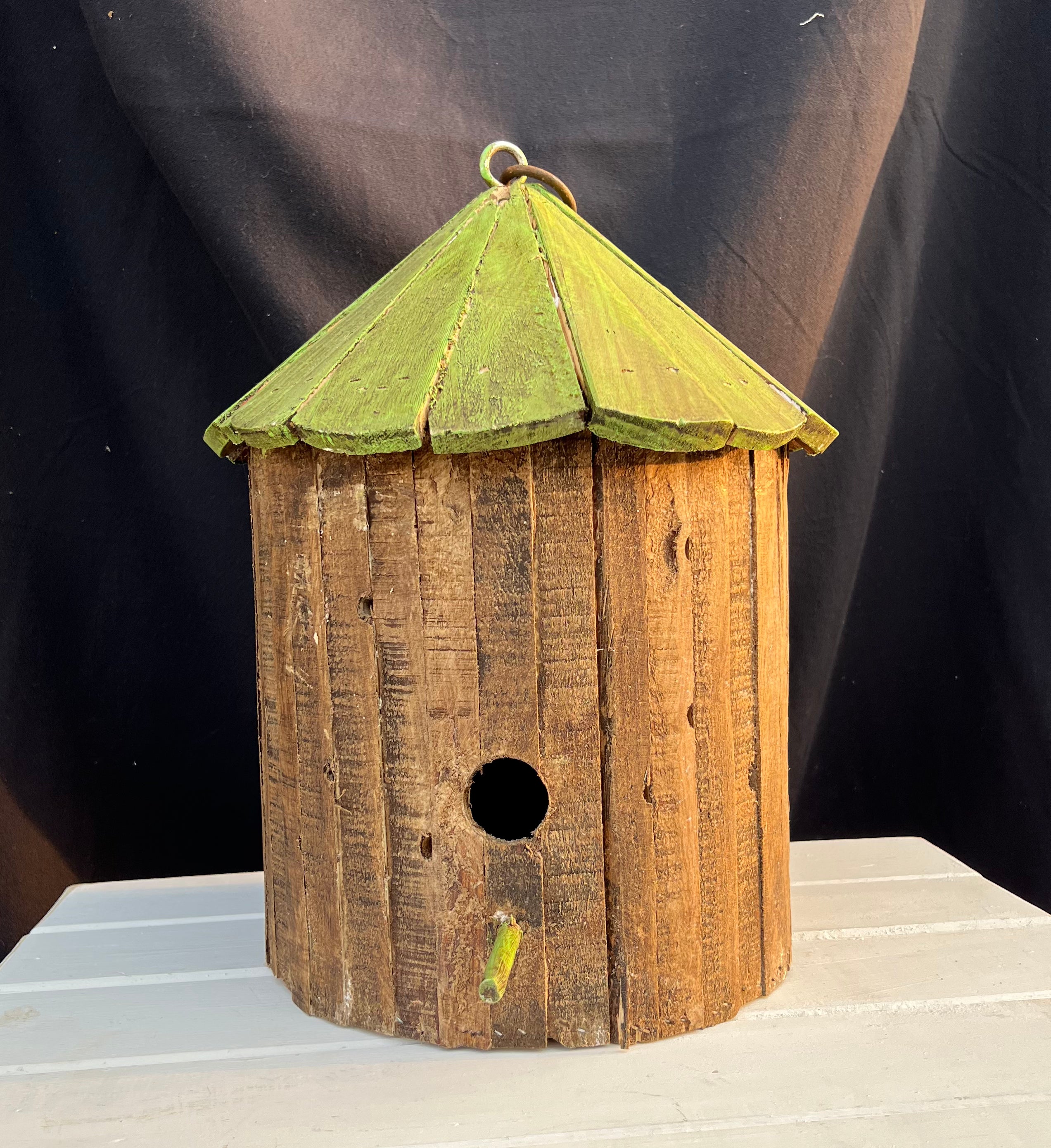 Wood Mushroom Bird House XL