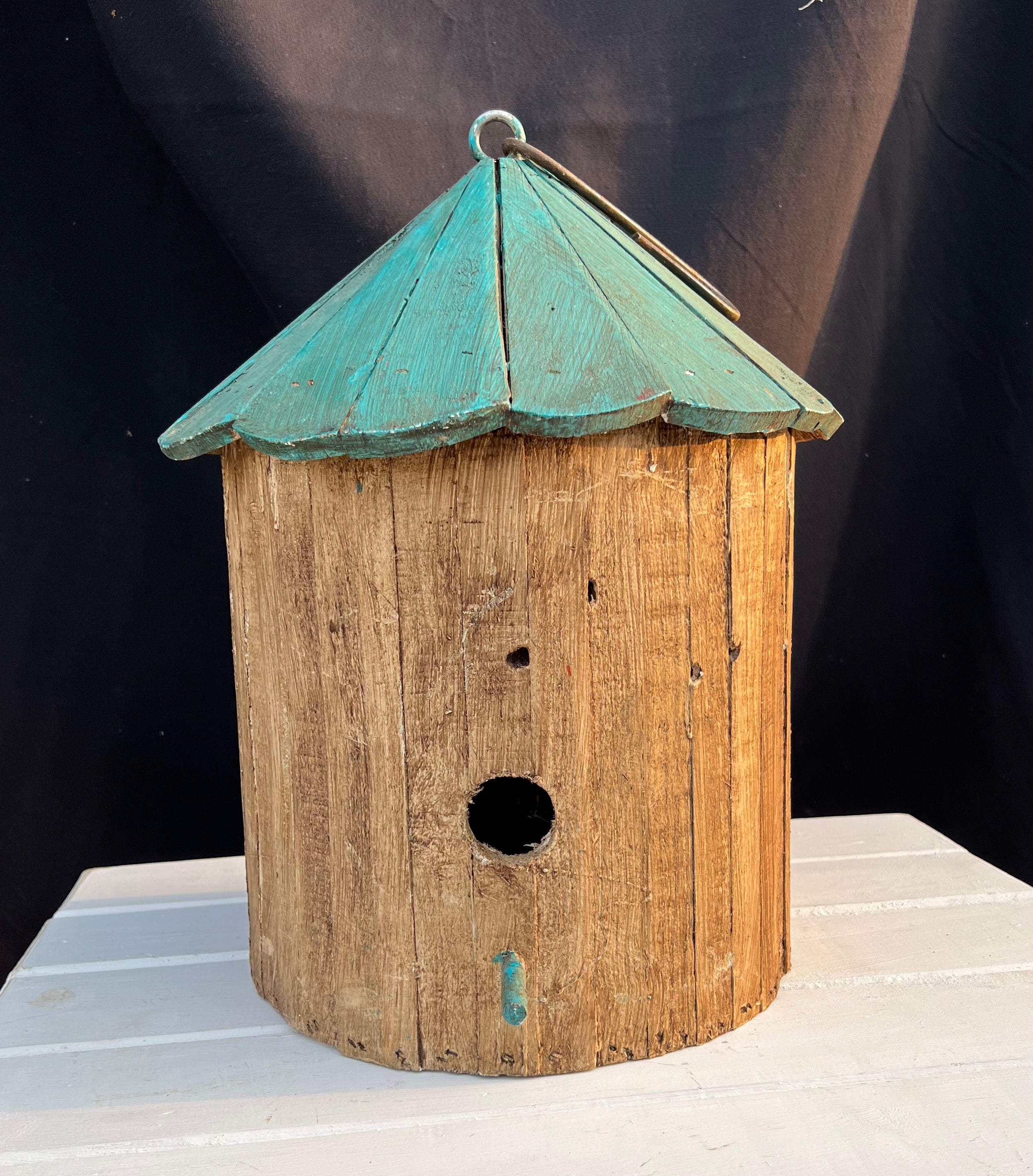Wood Mushroom Bird House XL