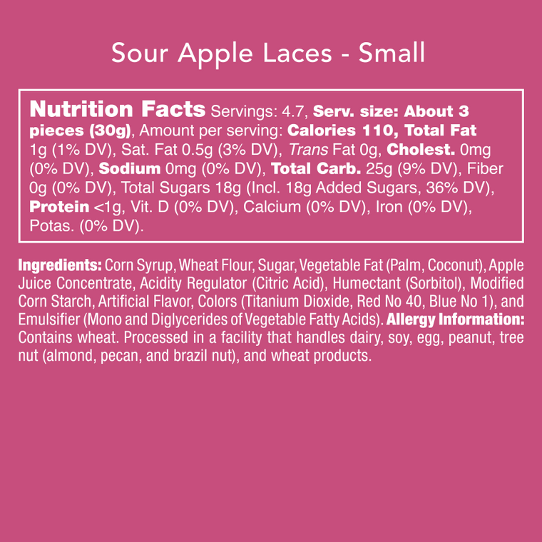 Candy Club | Sour Apple Laces