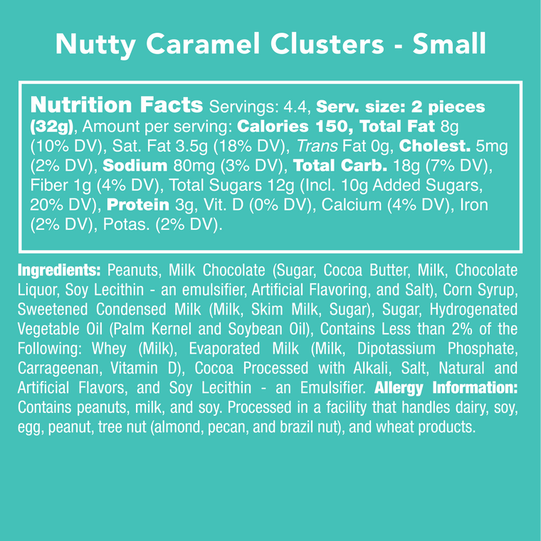Candy Club | Nutty Caramel Clusters